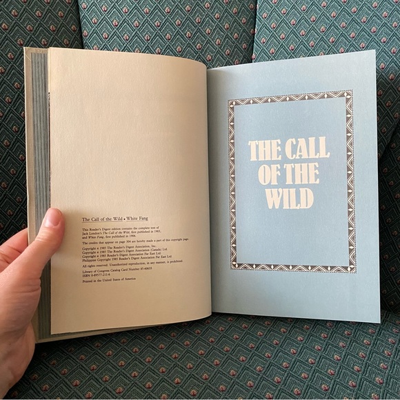 The Call of the Wild & White Fang by Jack London. Readers Digest Hardcover Book - Picture 4 of 9